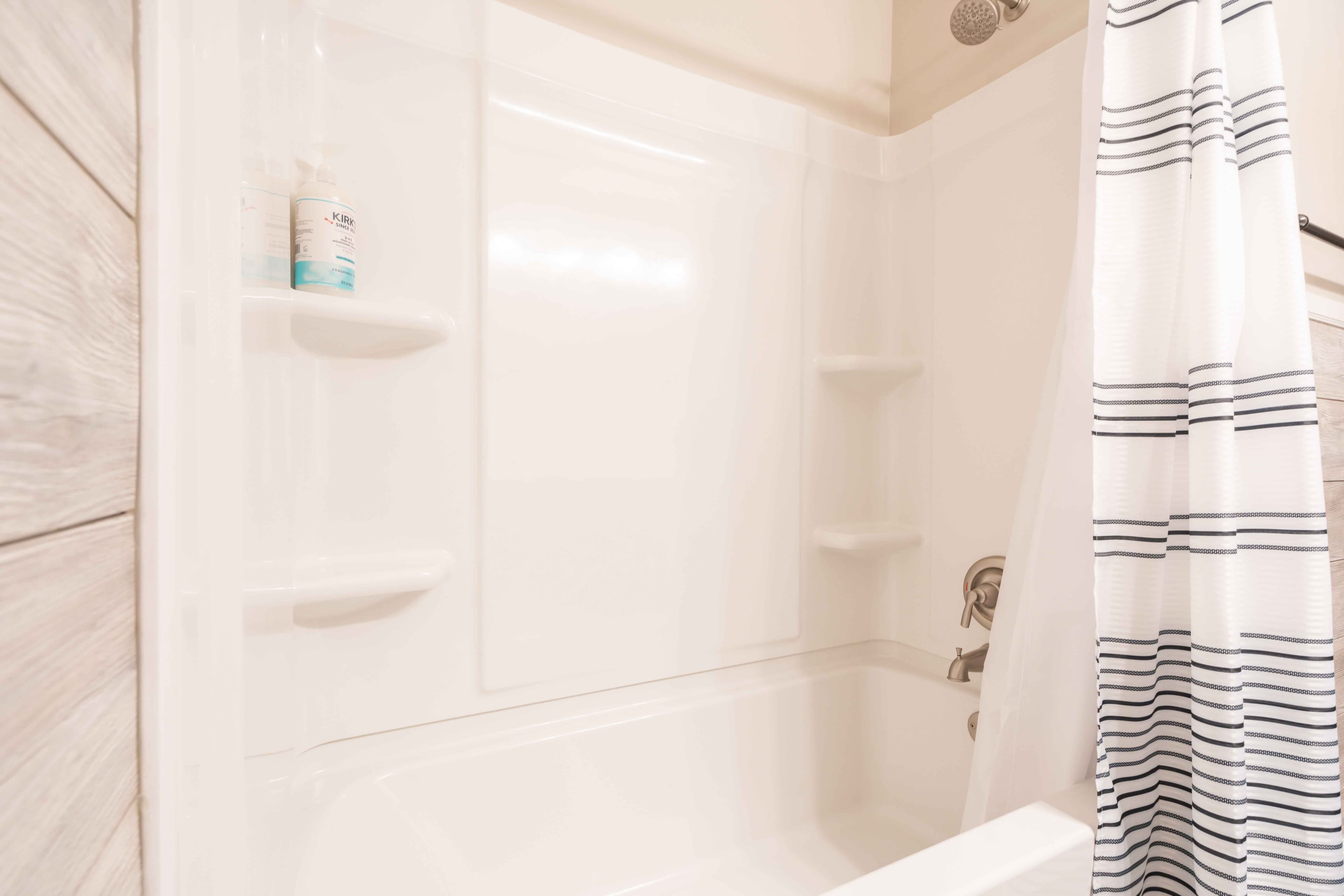 Primary bathroom shower